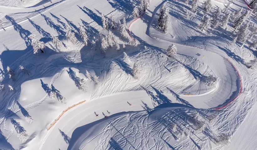 Hinter den Kulissen eines Skigebiets