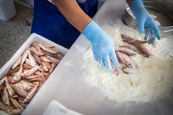 Fisch ahoi! - heißt es im September in Caorle