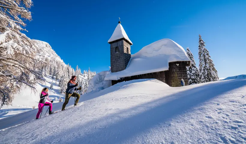 Neuschnee, Hütten-Unikate und grenzenlos gute Kulinarik