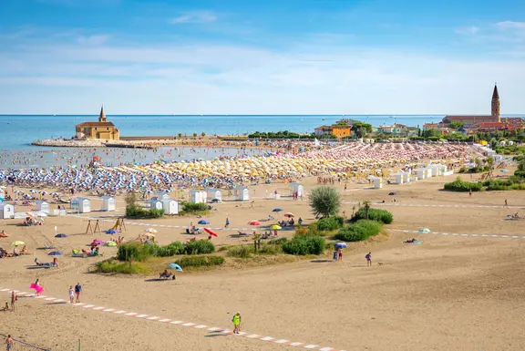 Adriaperle Caorle: Sommerferien unter freiem Himmel