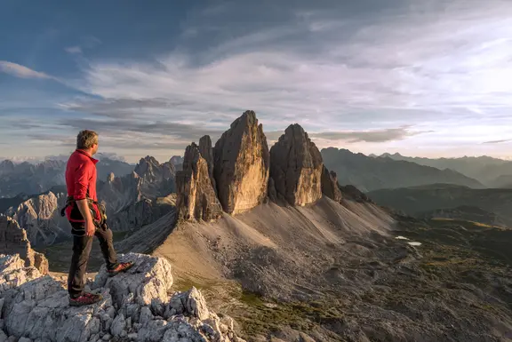 Beim Weitwandern in die Ferne schweifen