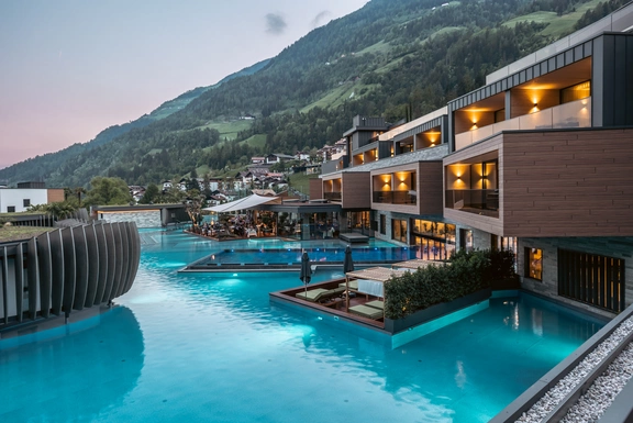 Die coolsten Pools der Alpen